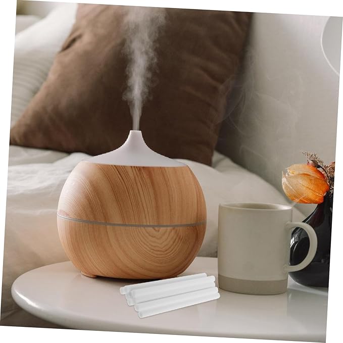 POPETPOP 20pcs Humidifier Cotton Stick Replacement Wicks Absorbent Cotton Filter for Essential Oil Diffuser Compatible Humidifiers and Diffusers for Home and Office Use - AquaVibe