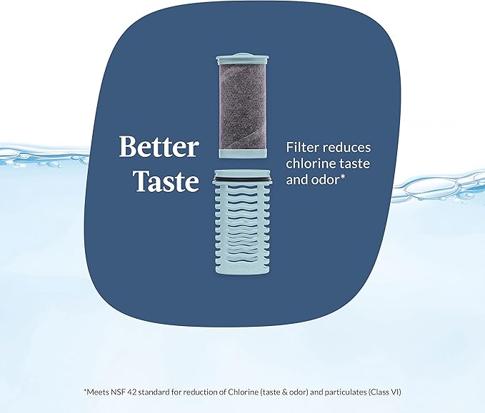 Contigo Clybourn Chill Stainless Steel FreeFlow Filter Water Bottle with AUTOSEAL, 24oz., Dark Ice (Pack of 4)
