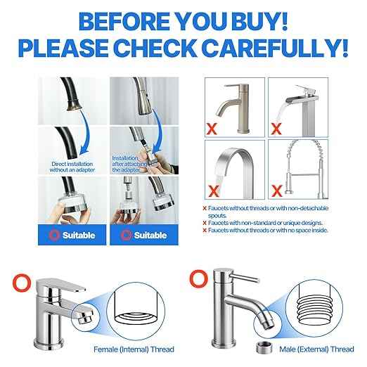Cleansing Washbasin Faucet Filter Inspired by Korea's Beauty Culture - Pure Carbon Filters for Bathroom & Kitchen Water (1 Year Supply) – Compatible with AJ8310C (AJ8310C-SET-1YR) - AquaVibe