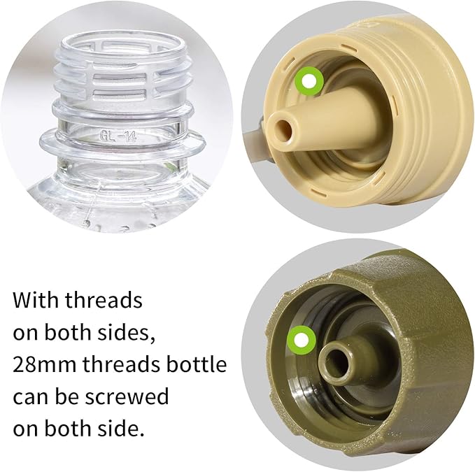 miniwell Gravity Water Purifier Straw Fairly Light and Easily Packed. Multi Use for Group Camping and Famliy Emergency Prepardness