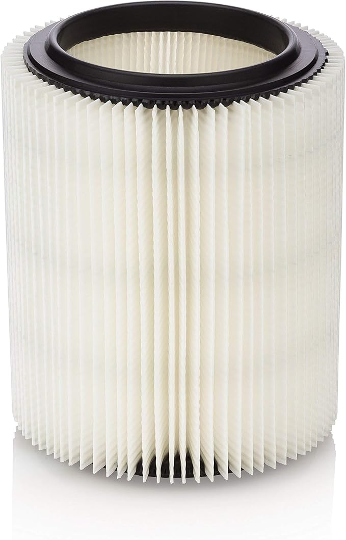Kopach Replacement Filter for Craftsman and Ridgid Shop Vacs Part #s 9-17816, 9-17912 & Part #s VF4000, VF5000, 6 Pack, Deluxe Fine Particle Filter