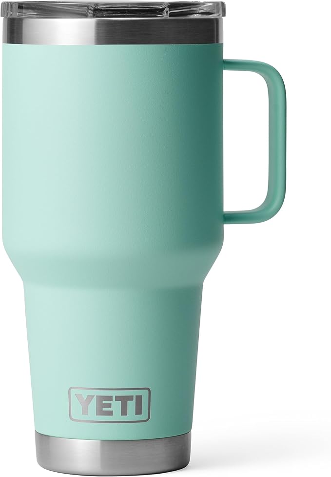 YETI Rambler 30 oz Travel Mug, Stainless Steel, Vacuum Insulated with Stronghold Lid