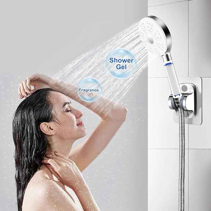 12 PCS Shower Filter Replacement - Shower Head Filter for Hard Water with Pp Cotton, 3.74x0.94 Inch