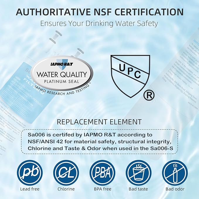 WF3CB Water Filter Replacement, Compatible with Frigidaire WF3CB, Pure Source 3, 706465, 242069601, 242086201, WF425 (3 Pack)
