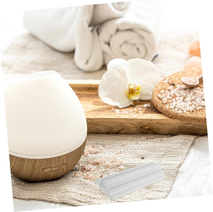 POPETPOP 20pcs Humidifier Cotton Stick Replacement Wicks Absorbent Cotton Filter for Essential Oil Diffuser Compatible Humidifiers and Diffusers for Home and Office Use - AquaVibe