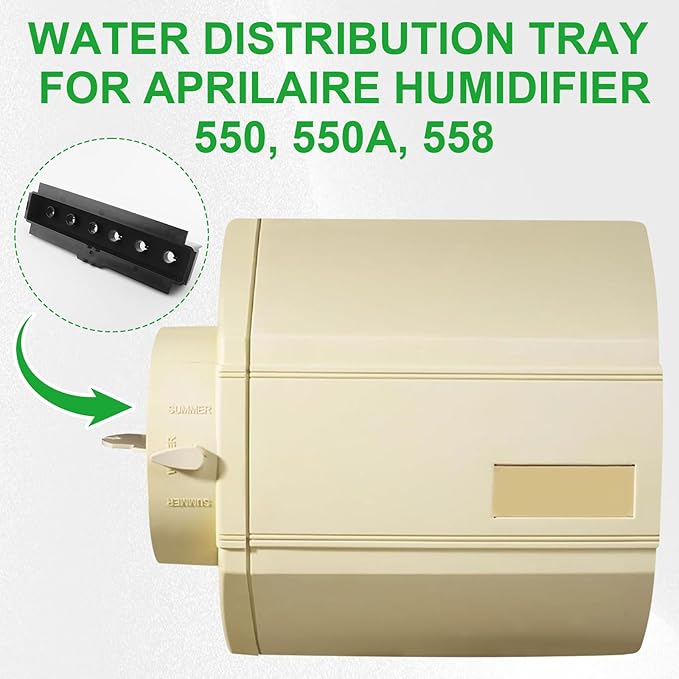 Replacement Humidifier Parts Water Distribution Tray 4218 for Aprilaire 550, 550A, 558 - AquaVibe