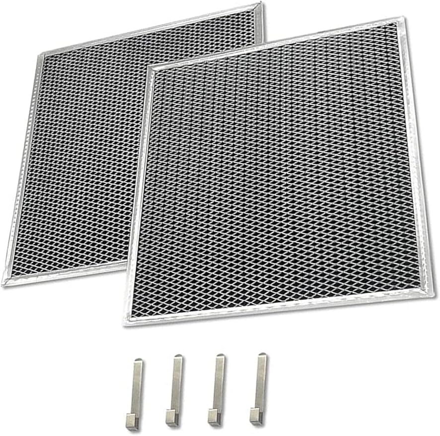 W10905734 Range Hood Filter Part Replacement for whirlpool range hood charcoal filter w10905734 AP6050126, 4533728, PS12070219,charcoal filter w10905734 (2 pack,double-sided) - AquaVibe