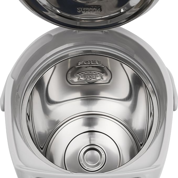 Electric Kettle, 5.8 L/196 Oz Electric Hot Water Urn Pot Dispenser, 304 Stainless Steel Water Boiler Warmer, 110V 750W Multi-Function Smart Kettle with Removable Water Tank for Offices Home (Grey)