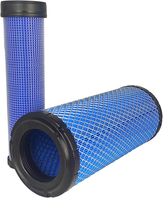 Air Filter Kit 86982522 222425A1 Compatible with New Holland L180 L185 L190 LS185.B LS190.B C185 C190 LT190.B Workmaster 55 65 TT75 Compatible with Case IH 1845C 1840 SR150 SR175B 445CT 420CT