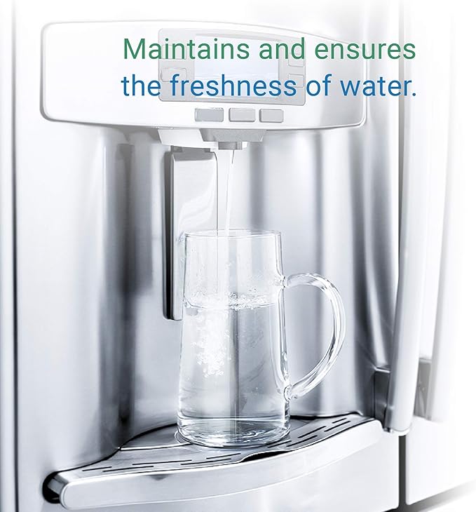 EcoAqua WF1CB Refrigerator water Filter, Replacement for WF1CB, WFCB®, RG100, WF284, NGRG2000, 469910, 9910, Pack of 3