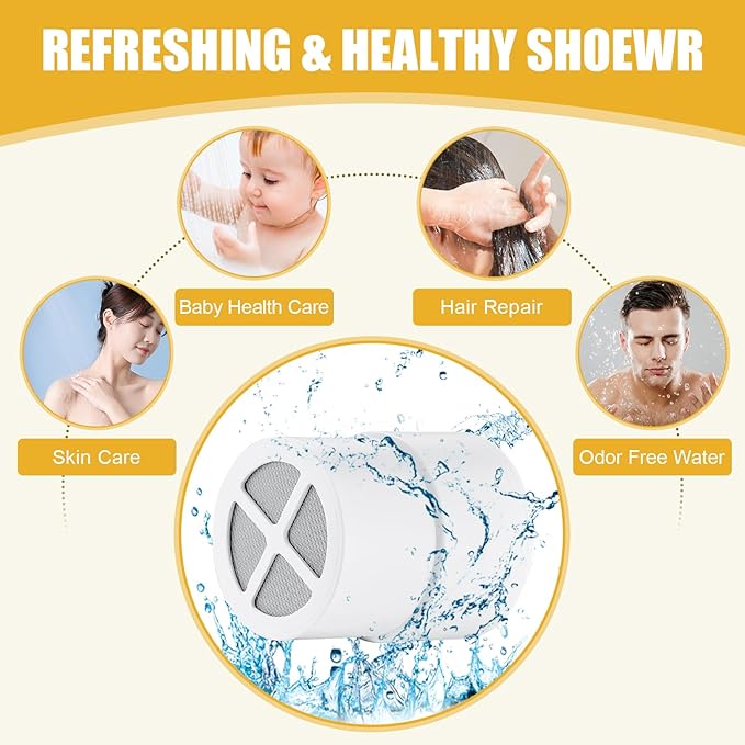 Replacement Cartridge Shower Filter for jolie shower head filter (2 pcs)