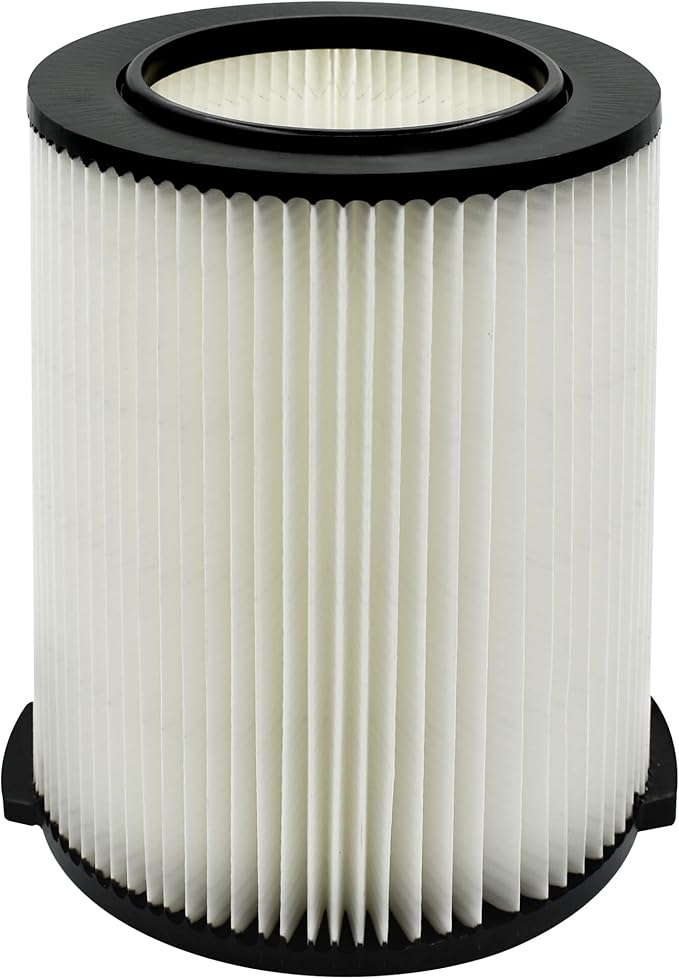 2 Pack VF4000 Replacement Cartridge Filter Compatible with Ridgid 72947 Wet Dry Vacs 5 to 20-Gal, 6-9 GAL HUSKY Vacuum WD5500 WD0671 RV2400A RV2600B, Craftsman 17816 Vacuum, REPLACEMENT VF4000 - AquaVibe
