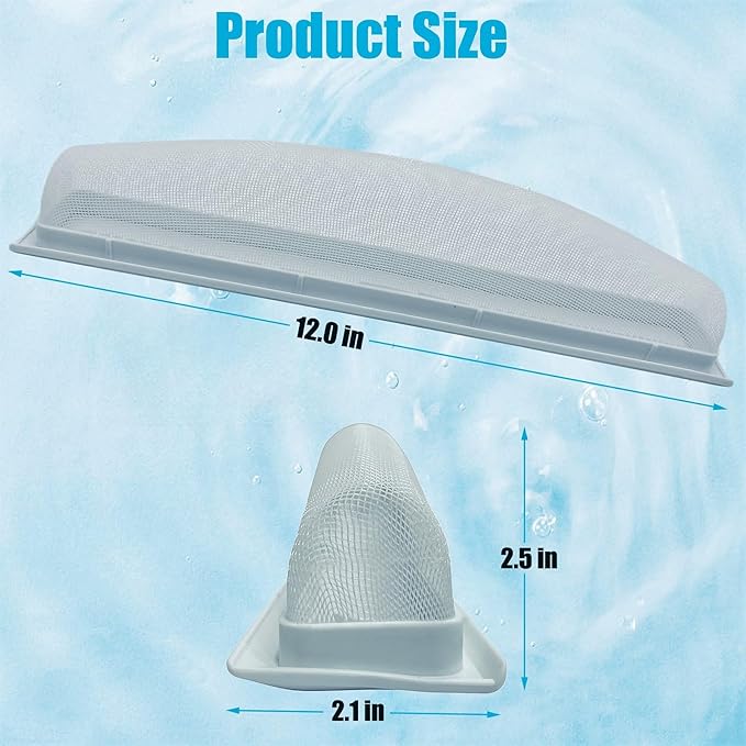 Fuoequl 131359602 131152700 Dryer Lint Screen Filter Exact Replacement for Frigidaire Kenmore Crosley Electrolux GE - AquaVibe