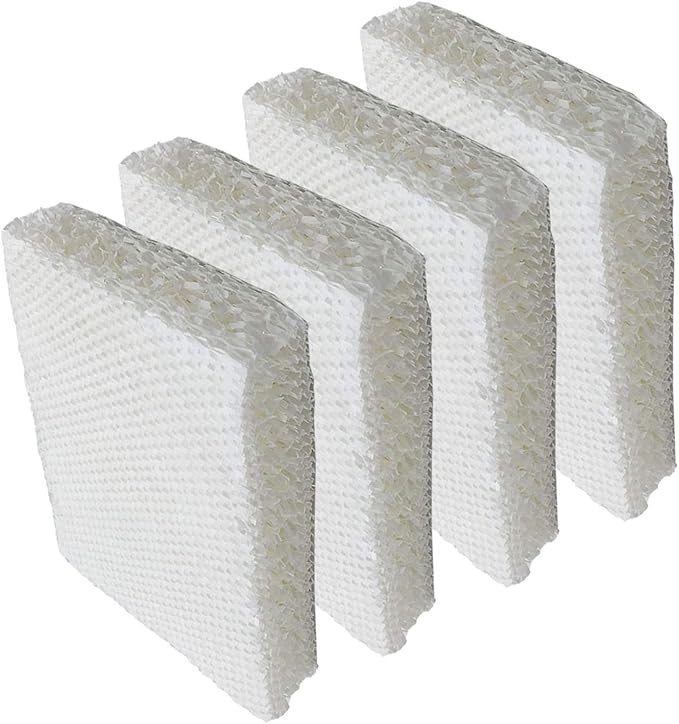 PUREBURG WF813 Humidifier Wick Filters Compatible with Relion WF813 Relion RCM832 RCM832N RCM-832N DH832 DH-832 Duracraft DH-830 Honeywell HC832 Robitusin DH-832 ProCare PCCM-832N AC813,4-Pack