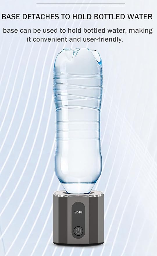 208ML Hydrogen Water Bottle Generator, Up to 5000-10000PPB+, Portable H2 Maker Water ionizer Machine, PEM Technology, for Husband, Wife, Lovers, Friends