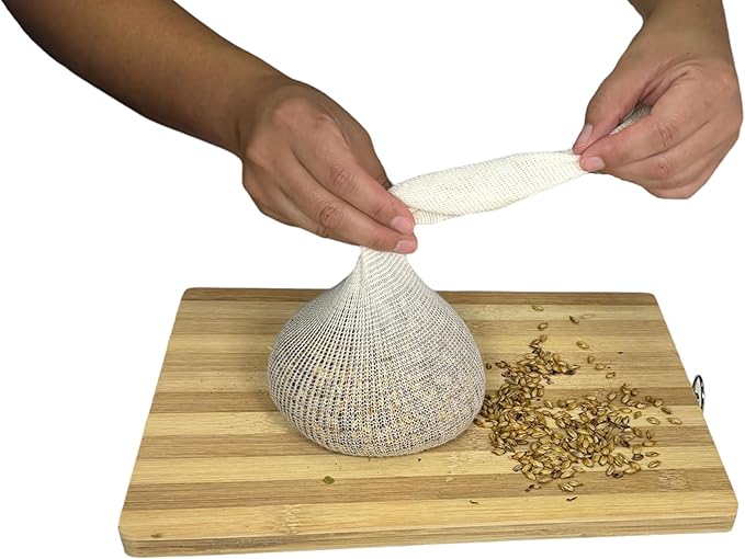 Regency Wraps Hops and Grain Steeping Bags, 14" (pack of 10), Fine Cotton Mesh Sock Homebrew Accessory Filters Hops, Grain and Spices for Beer, Wine, Cider