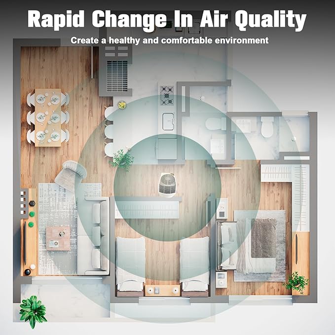 ROMON 1043 Humidifier Super Filter Wick Replacement for Essick Air AIRCARE 821000 826000 826800 831000 EP9500 EP9700 EP9R500 EP9R800 and Bemis Space Saver 8000 Series Humidifiers, 1 Pack