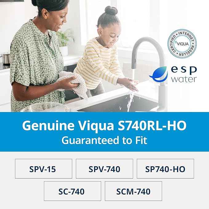 Viqua S740RL-HO UV Lamp for SPV-15, SP740-HO, SC-740 Series, Genuine OEM Ultraviolet Bulb