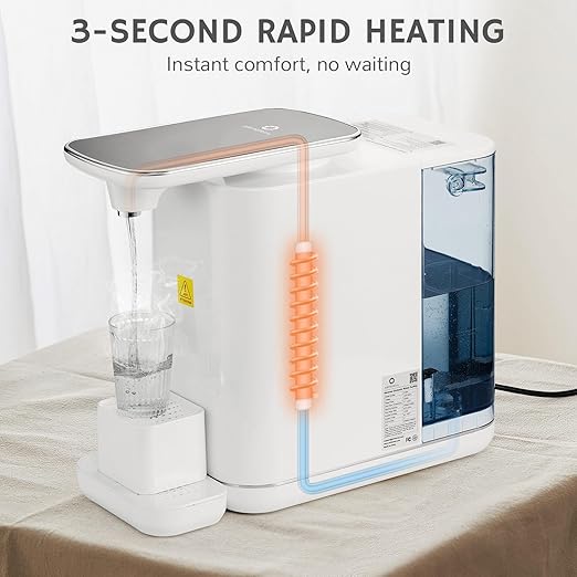 Airthereal Bundle | Pristine Pro6H Countertop Water Filter with Extra 1 RO Filter + 1 PCB Filter