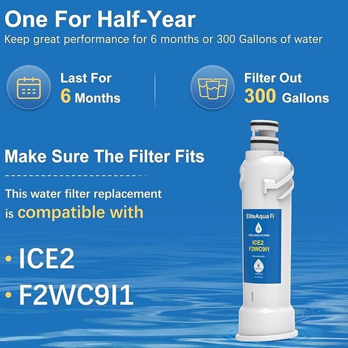 ICE2 F2WC9I1 Ice Filter F2WC911 (3 Pack)