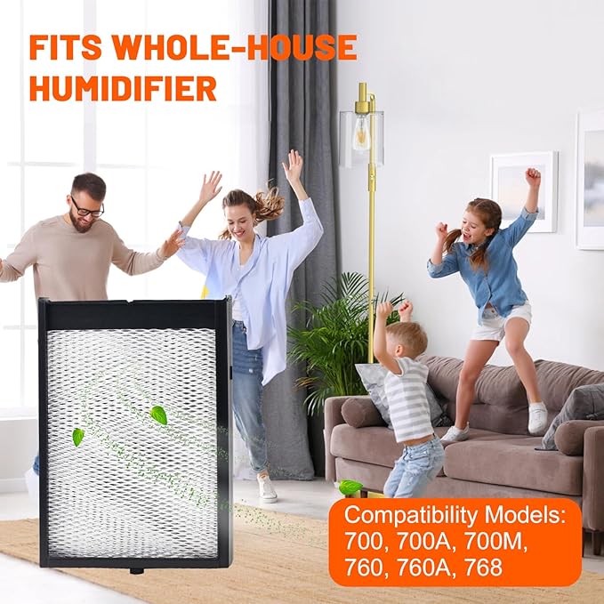 4750 Humidifier Replacement Filter, No. 35 Water Panel Humidifier Replacement Filter Humidifier Maintenance Kit Compatible with Humidifier Models 700, 700A, 760, 760A, 768
