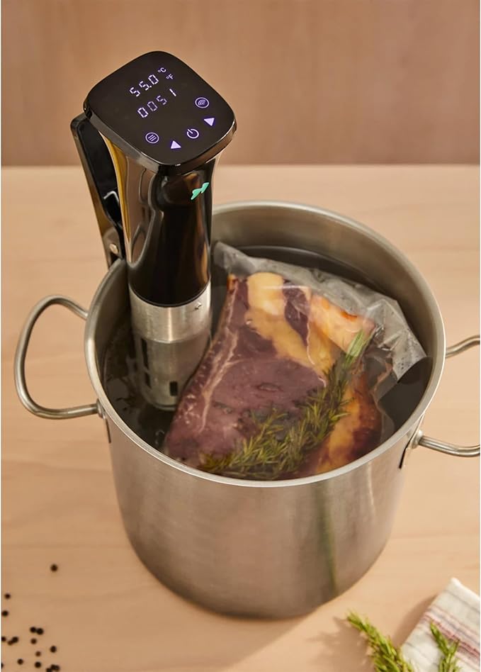 Sous Vide Cooker,Sous Vide Machine,Smart WiFi Sous Vide Circulator,IPX7 Water Resistance Precision Cooker,Immersion Circulator,immersion Cooker 1000Watts