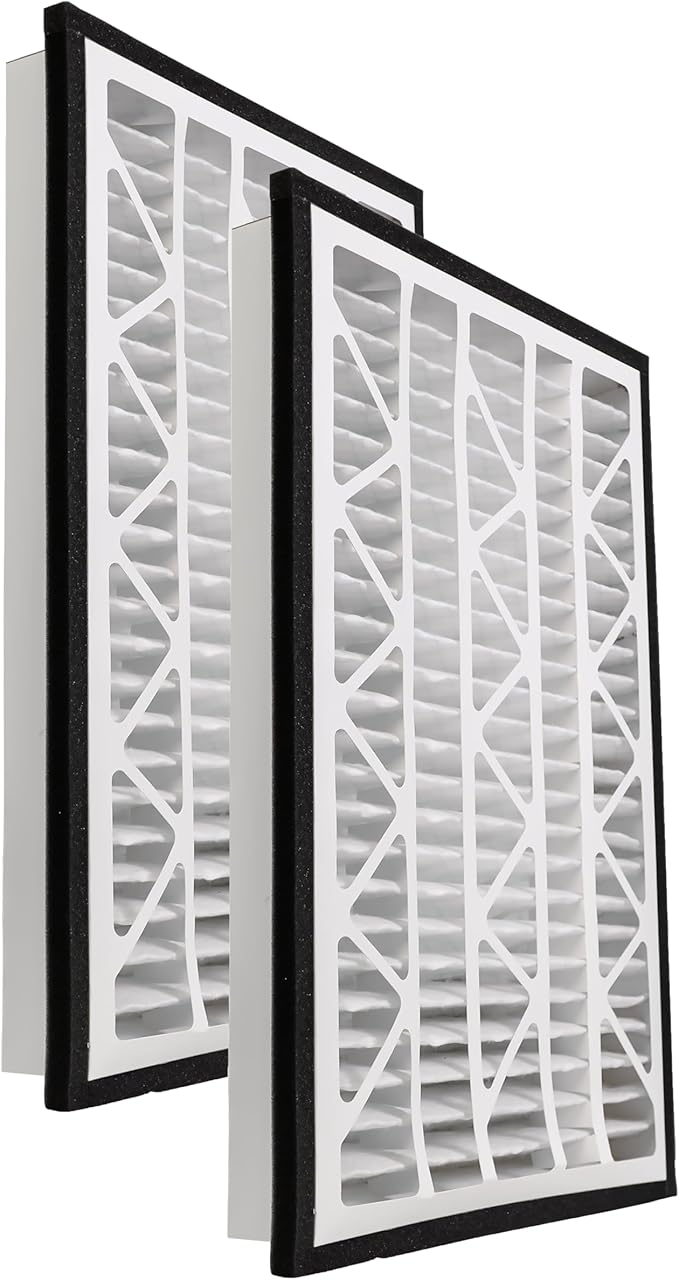 Filter-Monster - Replacement MERV 13 HEPA Filter Bundle - Compatible with Zephyr VGF Series 20x30x3 Whole Home Return Air Grille Filter, 2 Filter Replacement Bundle - AquaVibe