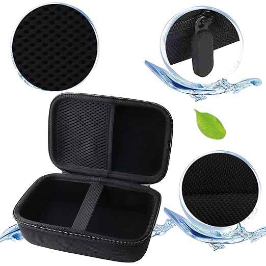 WERJIA Portable Case Compatible with Sawyer Products SP128/SP129/SP105 Mini Water Filtration System (Black)