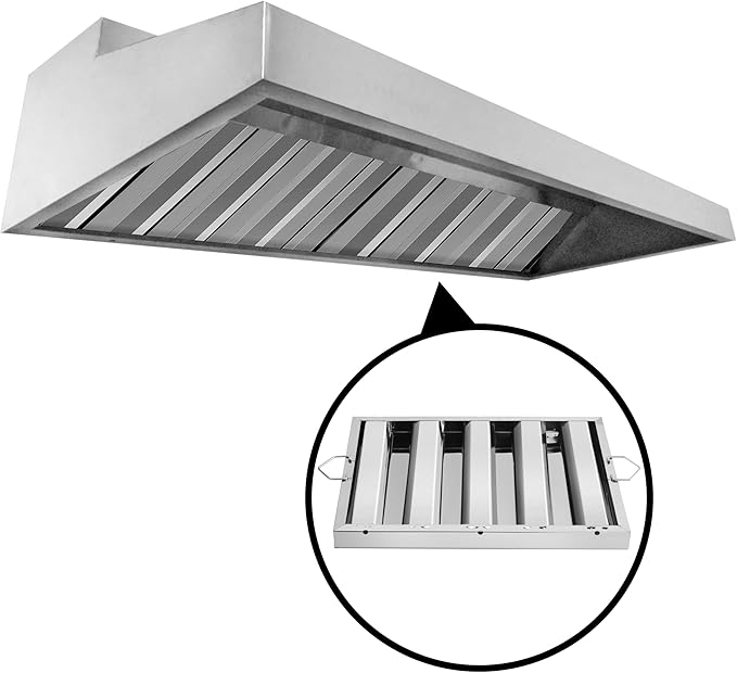 New Star Foodservice 54354 Stainless Steel Hood Filter 20" W x 16" H - AquaVibe