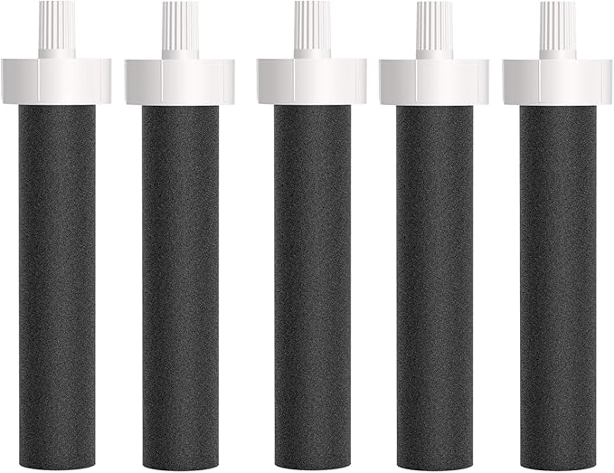 5 Pack Replacement for Brita Water Filter, Water Bottle Filter Compatible with Brita® BB06 Hard Sided, Stainless Steel and Sport Bottle Filter