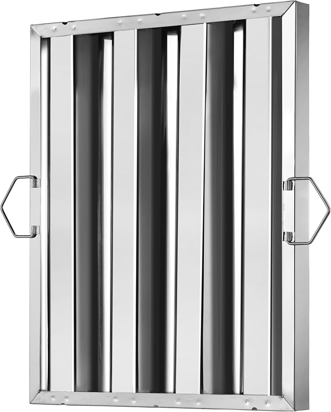 New Star Foodservice 54316 Stainless Steel Hood Filter, 16" W x 20" H - AquaVibe
