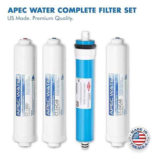 APEC Water Systems RO-CTOP Portable Countertop Reverse Osmosis Water Filter System, Installation-Free, fits Most Standard Faucet