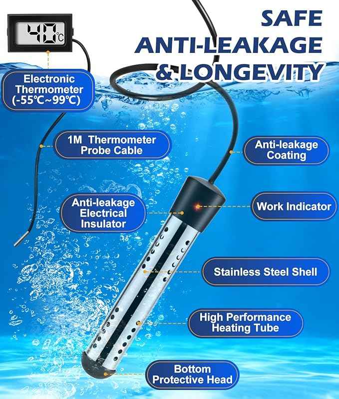 2026 Upgraded Portable Shower for Camping with Heater, Rechargeable Camping Shower with Intelligent LED Display, 5 Gal Foldable Bucket, 4 Spray Modes, Portable Shower for Travel, Pet Bath, Car Washing
