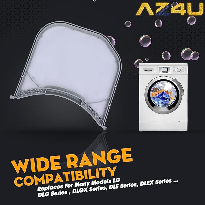 Dryer Lint Filter Screen Trap Replaces For LG DLE3400W DLE3500W DLE3170W DLE2701V DLE3050W DLE3180W DLE3360W DLE3400 DLE3075W DLE317DW DLE2601W DLE2601R DLE4970W DLE3600V DLE3300W DLEX3370 DLEX3250R - AquaVibe