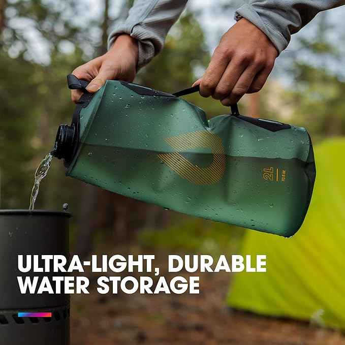 HydraPak Seeker - Collapsible Water Storage (6 Liter)- BPA & PVC Free Camping Hydration Reservoir Bag