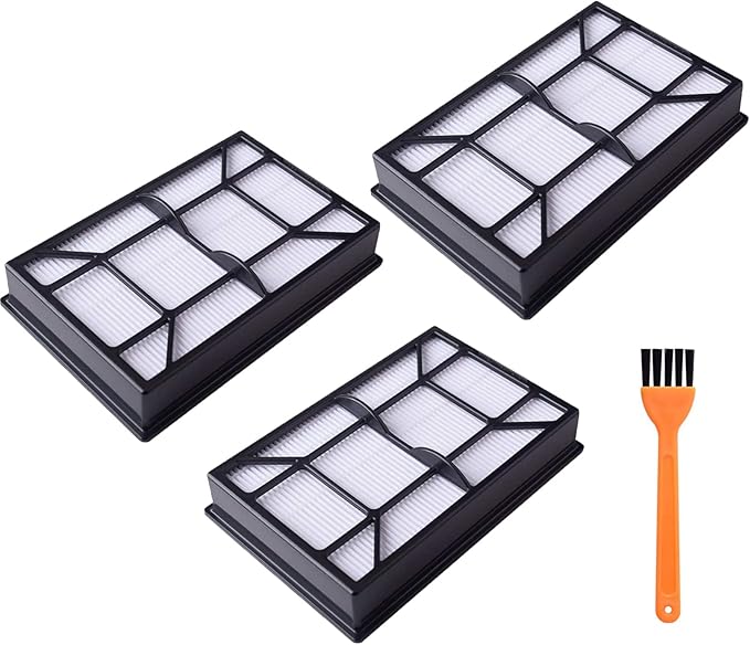 3 Pack Replacement EF-9 HEPA Vacuum Filter Compatible with Upright Vacuum EF9 20-53296 40195 Canister Vacuum 22614 10065 31140 and Model 81714 31140 - AquaVibe