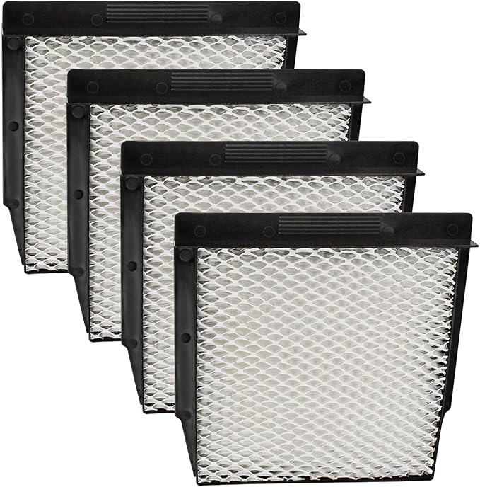Ximoon 1040 Essick Humidifier Wick Filter Replacement for AIRCARE Air Humidifier B40 B40-C Humidifier Wick Filter, Fit 3D6100 5D6700 76D100 D46720 E35000 E27000 MA0300 MA0500 B23 DP3 B40-4 Pack