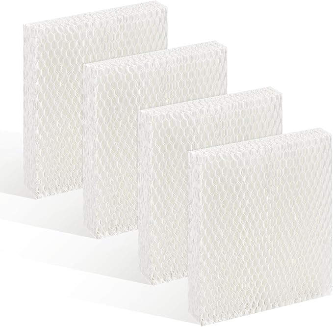 Cenipar Hft600 Humidifier Wicking Filter Replacement Hft600 Filter T, Replace Humidifier Filter Hev615 Hev620 Hft600t Hft600pdq (4 Pack) - AquaVibe