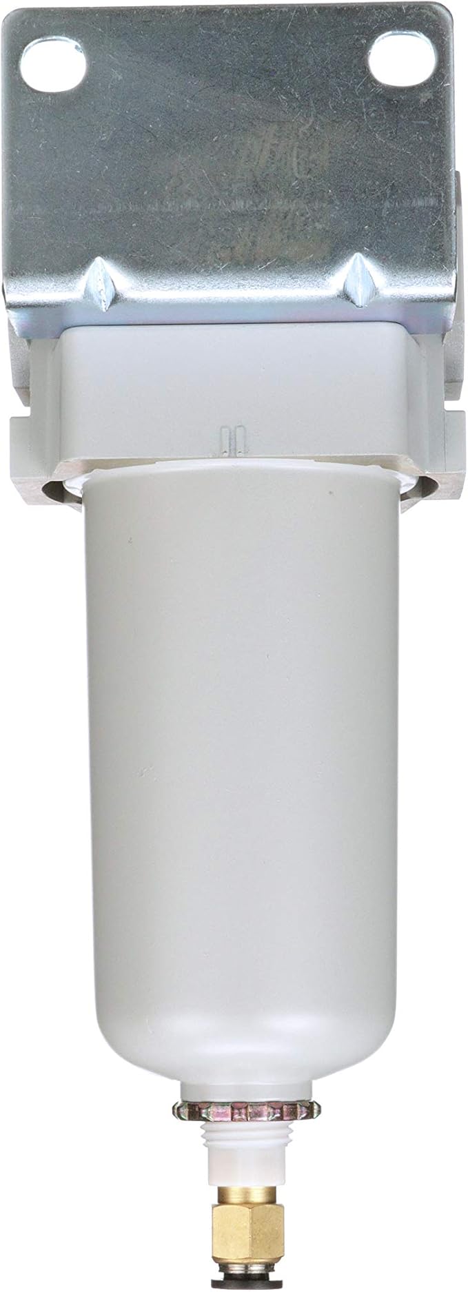 PneumaticPlus SAF400-N04BD-MEP Compressed Air Filter 1/2" NPT, 10 Micron Element, Metal Bowl, Auto Drain, Bracket Included - AquaVibe