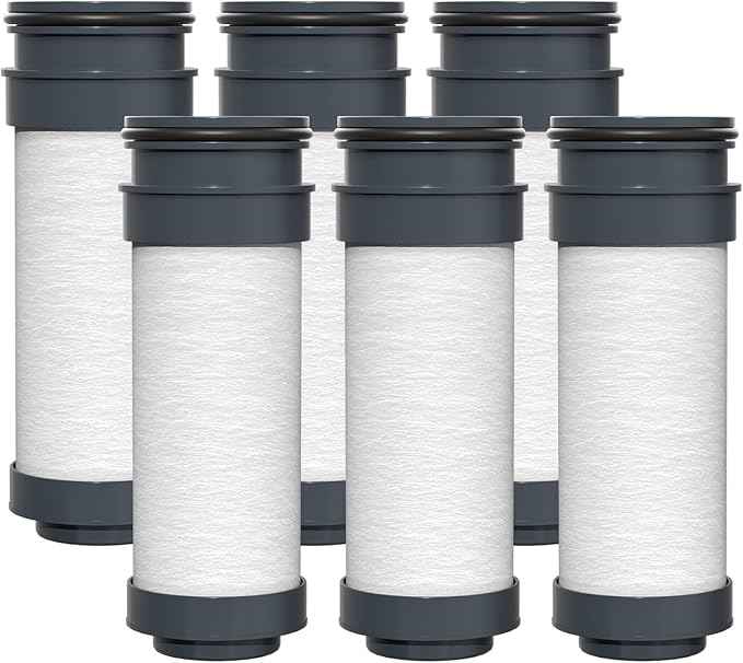 GOLDEN ICEPURE JFC014 Replacement for Brita® Stream Pitcher Water Filter, Brita® OB05 Filter Pitchers and Dispensers 6PACK