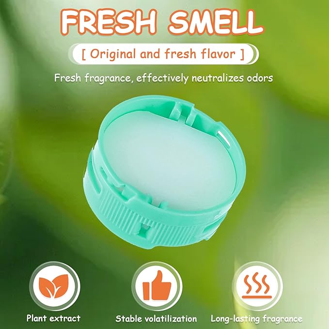 6Pack Odor Neutralizer Replacement Cartridge fit for Shark AZ3000 AZ3002 HZ3000 IZ862H IZ562H ZD550 ZU102 LA702 Odor Elimination Replacement 1541FC3000(Original)