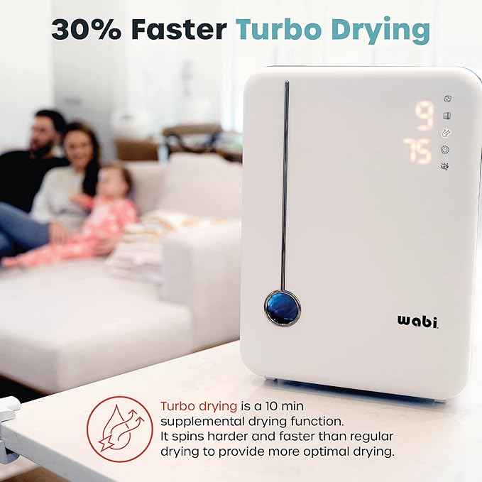 Wabi UVC LED Sanitizer & Dryer Ultra (White + Gunmetal Trim)