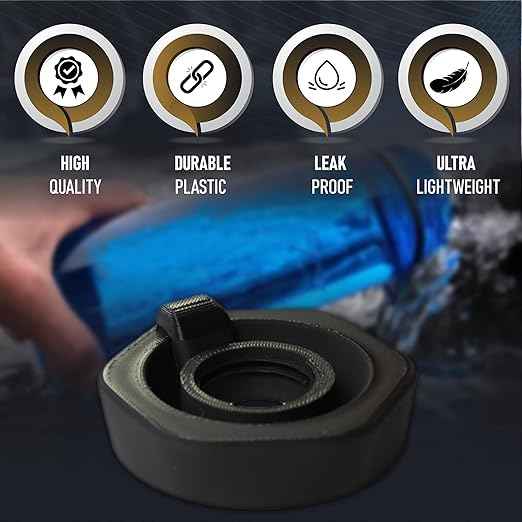 SplashNColor Filter Adapter for Sawyer Squeeze - Compatible with Nalgene Wide Mouth Bottles, Quick Connect, Leak-Proof, Lightweight, Enhances Hassle-Free Water Filtration for Outdoor and Indoor Use