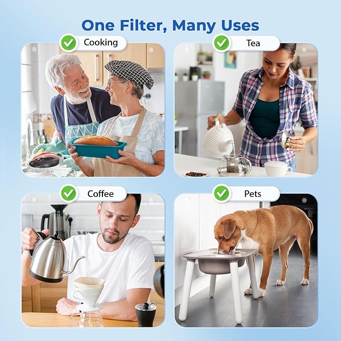 iSpring US21B-PF 2-Stage Under Sink Water Filter System, No Drilling Required, SGS-Tested to Removes up to 99% PFAS, Reduces Sediment, Chlorine, Taste & Odor, Up to 50,000 Gallons