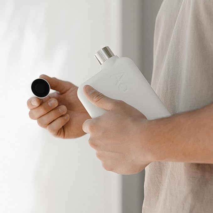 memobottle A6 Stainless Steel WHITE