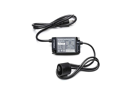 HQUA-OWS-455EB 120V 25-40W Electronic Ballast for HQUA-OWS-12/6 UV Water Sterilizer, Ballast for UV Lamps, 2024 New Released
