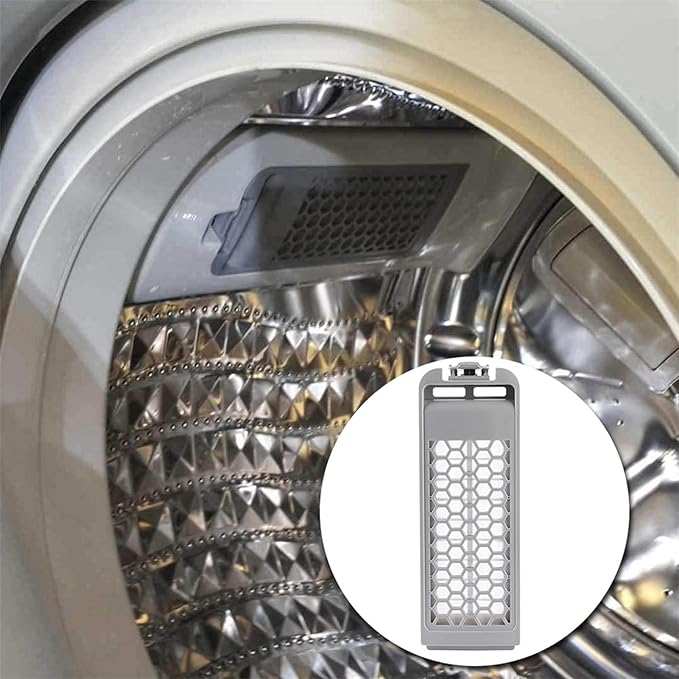 OUKENS Washing Machine Filter, ABS Washing Machine Lint Filter Sieve Part Net Filter Box Laundry Filter Box Replacement Fit for Samsung DC62‑00018A DC97‑16513A - AquaVibe