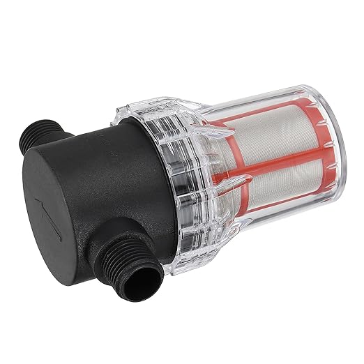 PATIKIL 1/2 Inch Male in-Line Strainer with 200 Mesh Stainless Steel Filter Screen Water Pump Filter for Garden Irrigation Pressure Washer Inlet