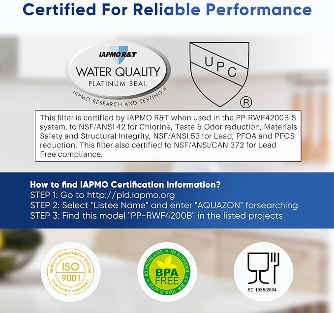 PUREPLUS DA97-17376B NSF 53&42 Certified Water Filter Replacement for Samsung HAF-QIN, HAF-QIN/EXP, DA97-08006C, RF23M8070SG, RF23M8070SR, RF23M8090SG, RF23M8090SR, RF23M8570SR Refrigerator, 1Pack