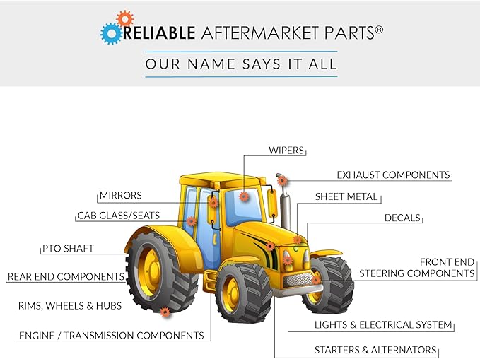 RAParts 3388840M2 Aftermarket Cab Air Filter Fits Massey Ferguson Tractor
